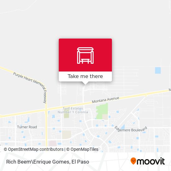 Rich Beem\Enrique Gomes map