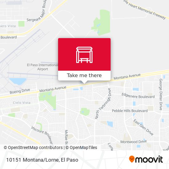 Mapa de 10151 Montana/Lorne