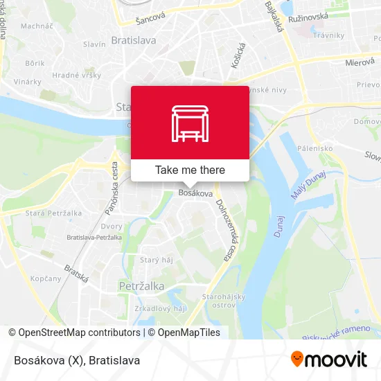Bosákova (X) map