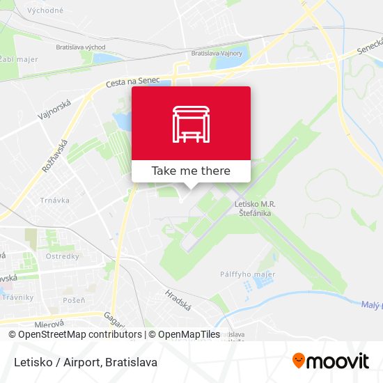 Letisko / Airport map