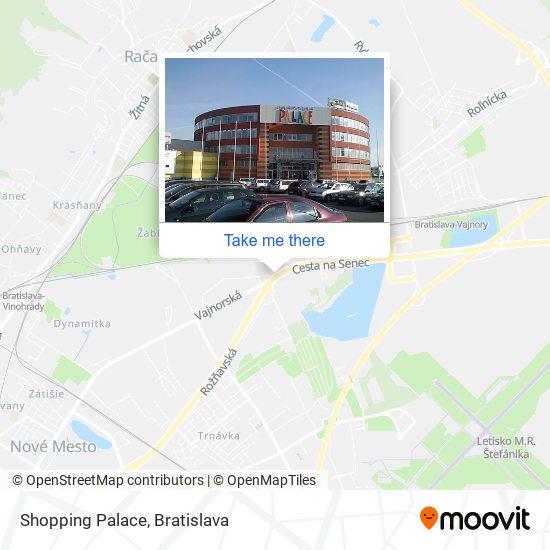 Shopping Palace map