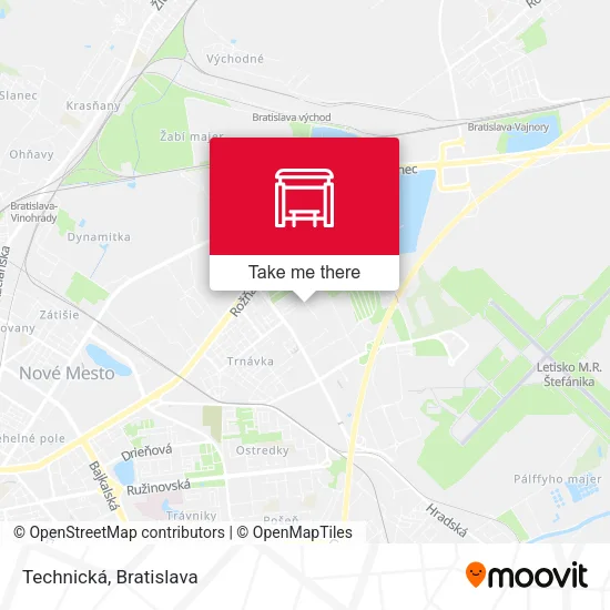 Technická map