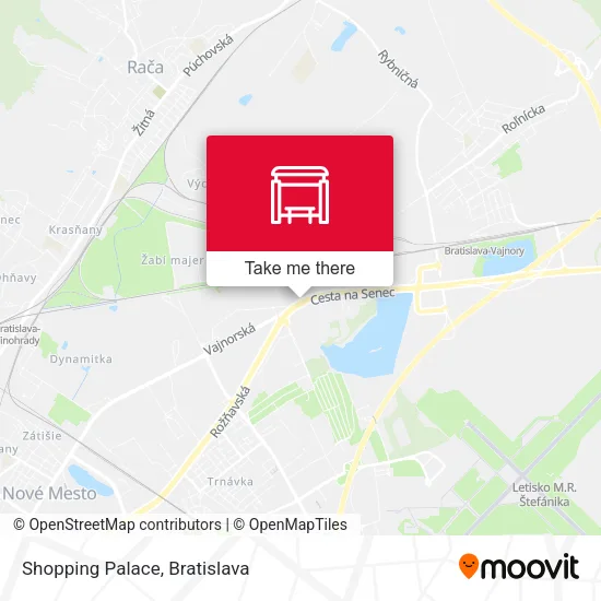 Shopping Palace map