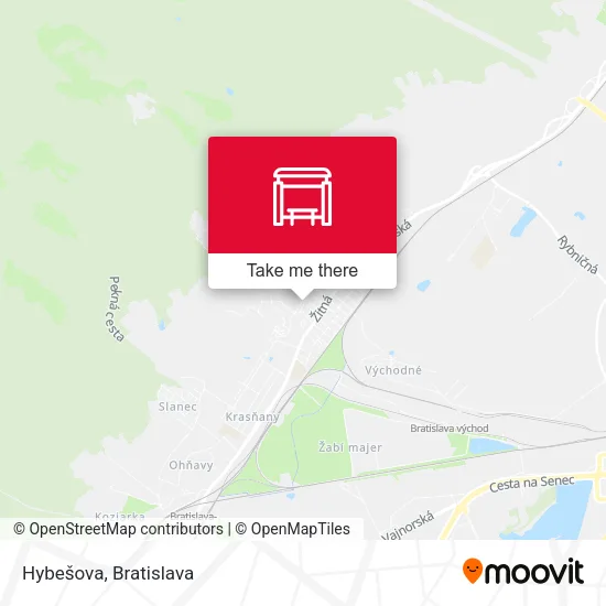 Hybešova map