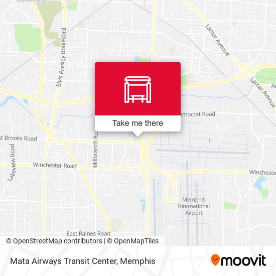 Mata Airways Transit Center map