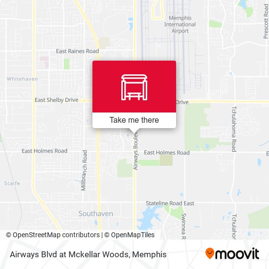 Airways Blvd at Mckellar Woods map