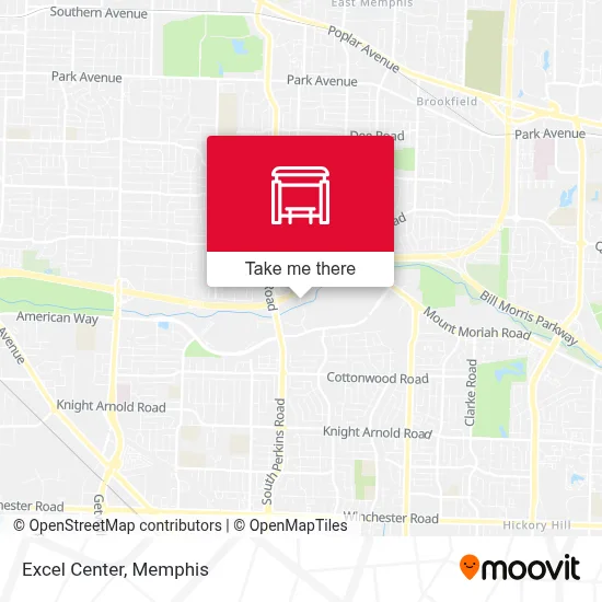 Excel Center map