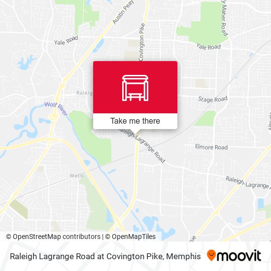 Raleigh Lagrange Road at Covington Pike map