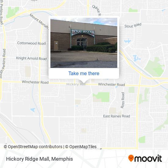 Hickory Ridge Mall map