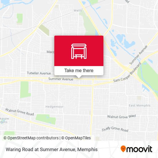 Mapa de Waring Road at Summer Avenue