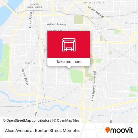 Mapa de Alice Avenue at Benton Street