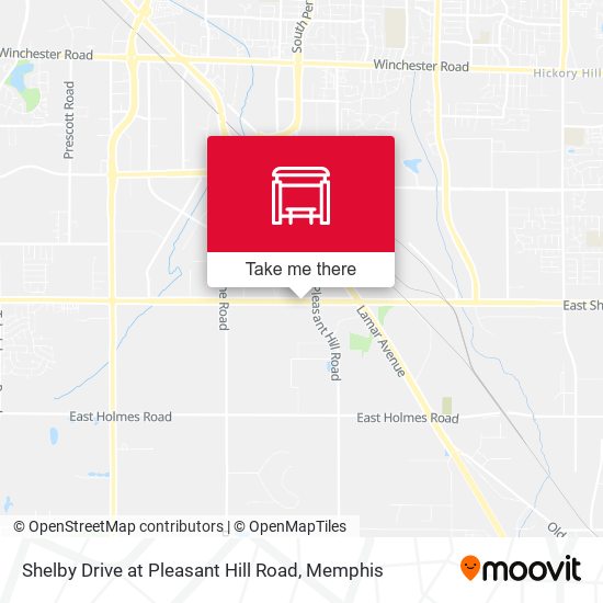 Mapa de Shelby Drive at Pleasant Hill Road