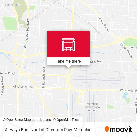 Airways Boulevard at Directors Row map