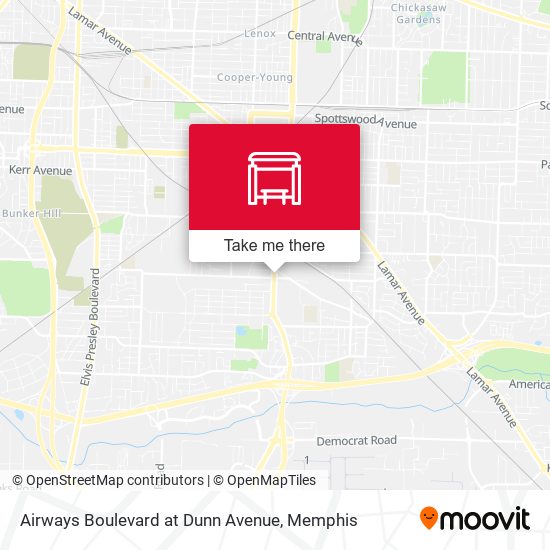 Airways Boulevard at Dunn Avenue map