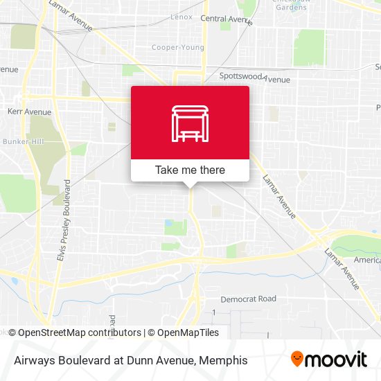 Airways Boulevard at Dunn Avenue map