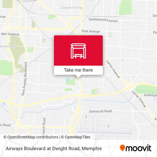 Mapa de Airways Boulevard at Dwight Road
