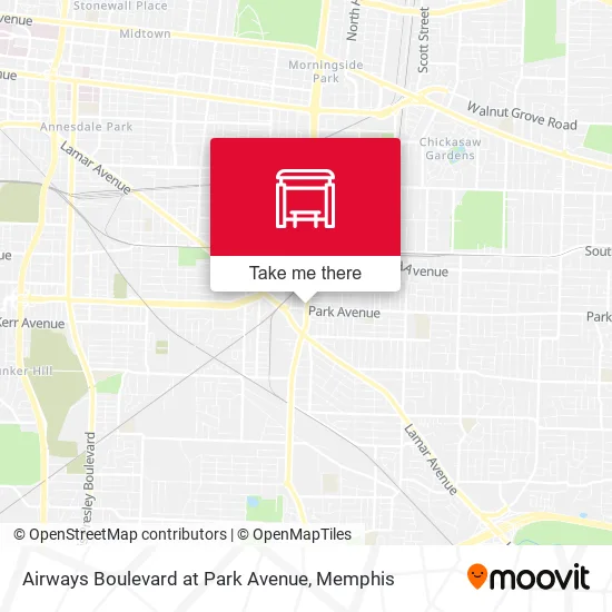 Airways Boulevard at Park Avenue map