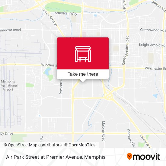 Air Park Street at Premier Avenue map