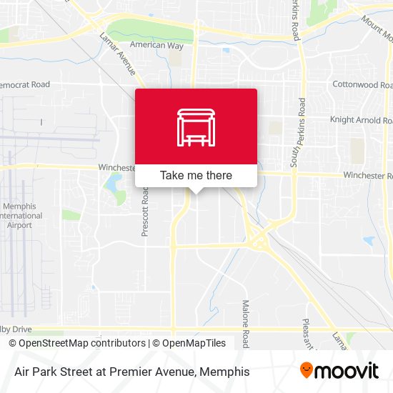 Air Park Street at Premier Avenue map