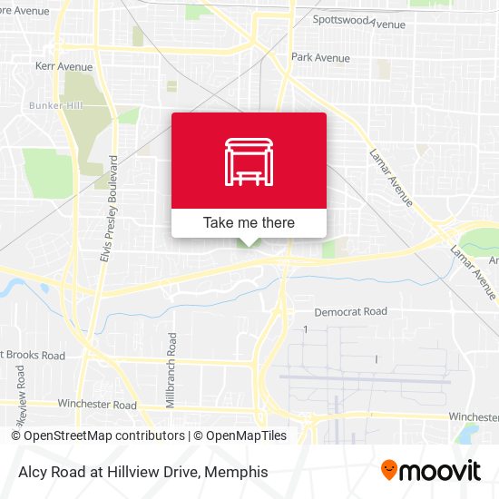 Mapa de Alcy Road at Hillview Drive