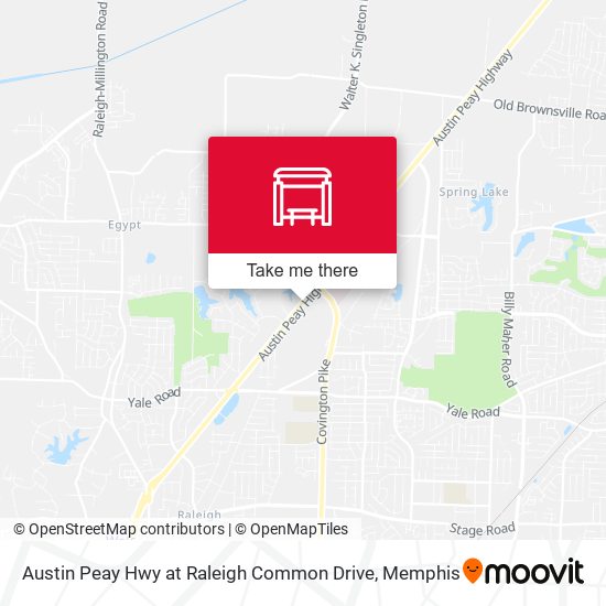 Mapa de Austin Peay Hwy at Raleigh Common Drive