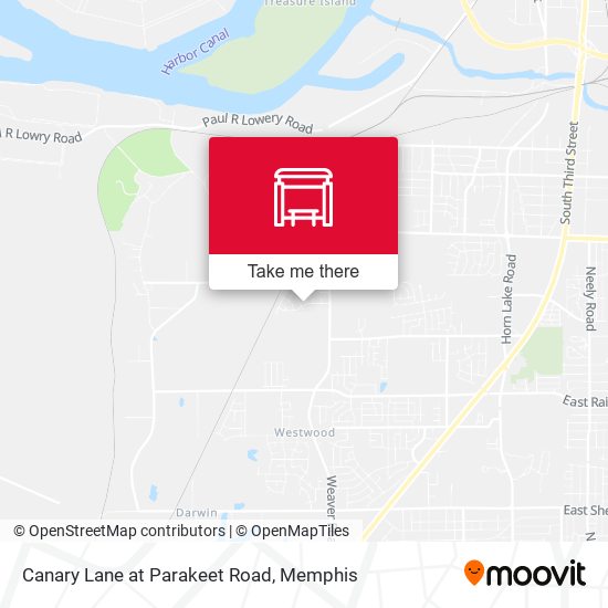 Canary Lane at Parakeet Road map