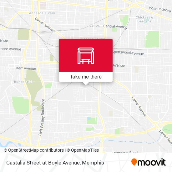 Castalia Street at Boyle Avenue map