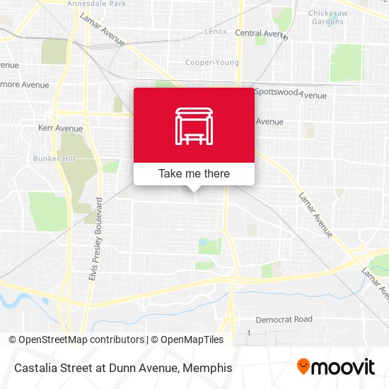 Castalia Street at Dunn Avenue map