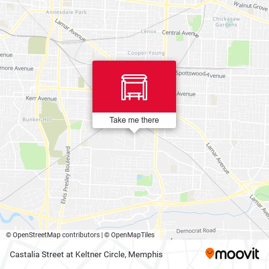 Mapa de Castalia Street at Keltner Circle