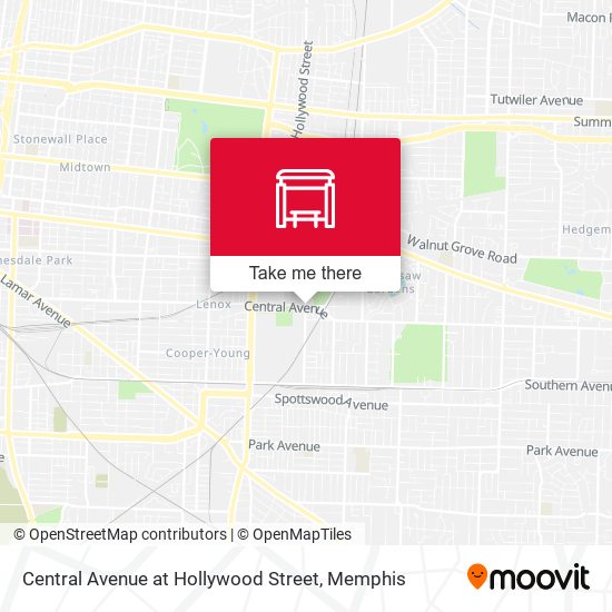 Mapa de Central Avenue at Hollywood Street