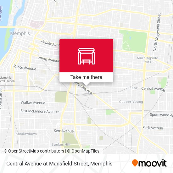 Mapa de Central Avenue at Mansfield Street