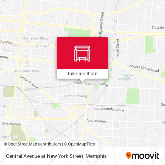 Mapa de Central Avenue at New York Street