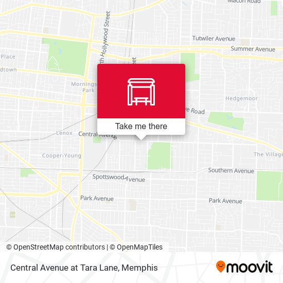 Mapa de Central Avenue at Tara Lane
