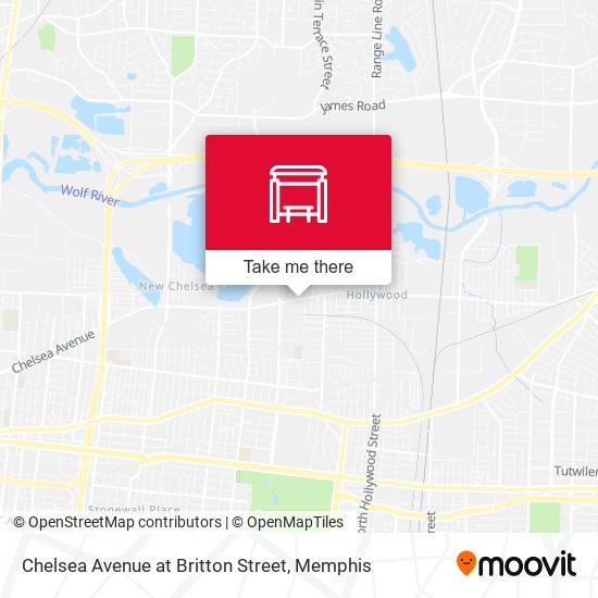 Mapa de Chelsea Avenue at Britton Street