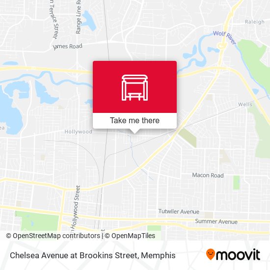 Chelsea Avenue at Brookins Street map