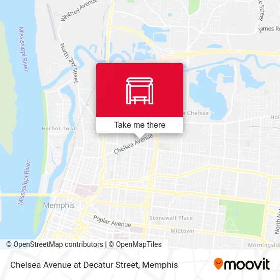 Chelsea Avenue at Decatur Street map