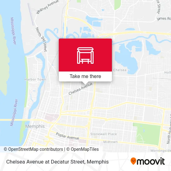 Chelsea Avenue at Decatur Street map