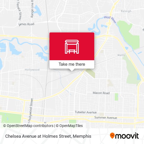 Mapa de Chelsea Avenue at Holmes Street