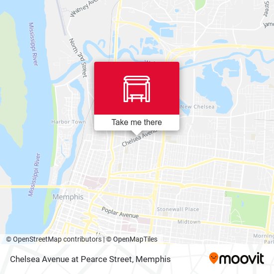 Chelsea Avenue at Pearce Street map
