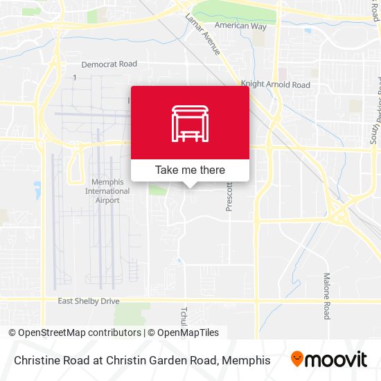 Mapa de Christine Road at Christin Garden Road
