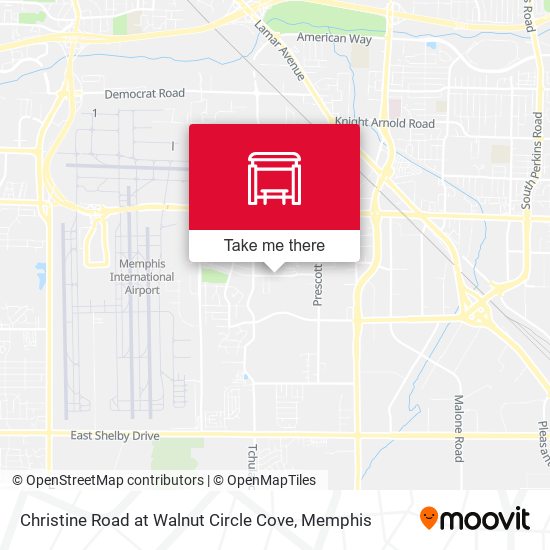 Mapa de Christine Road at Walnut Circle Cove