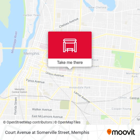 Court Avenue at Somerville Street map