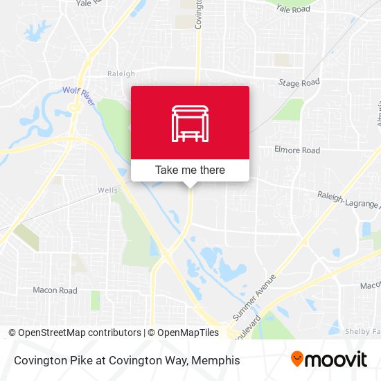 Mapa de Covington Pike at Covington Way