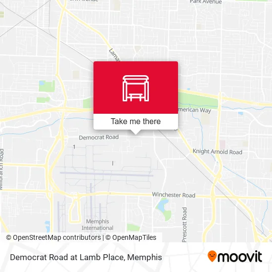 Mapa de Democrat Road at Lamb Place