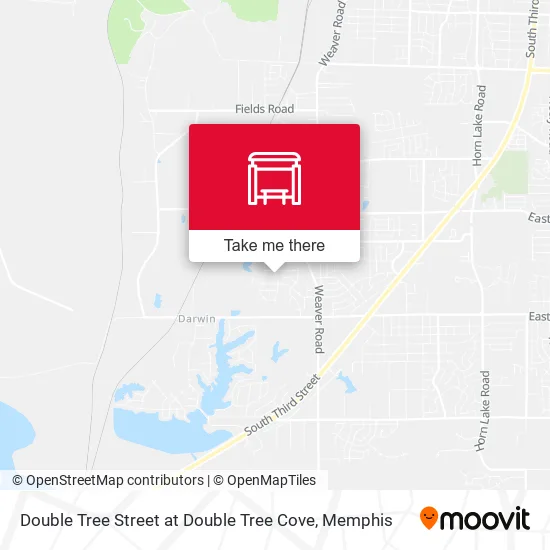 Mapa de Double Tree Street at Double Tree Cove