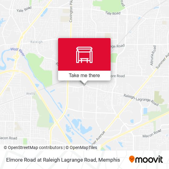 Mapa de Elmore Road at Raleigh Lagrange Road
