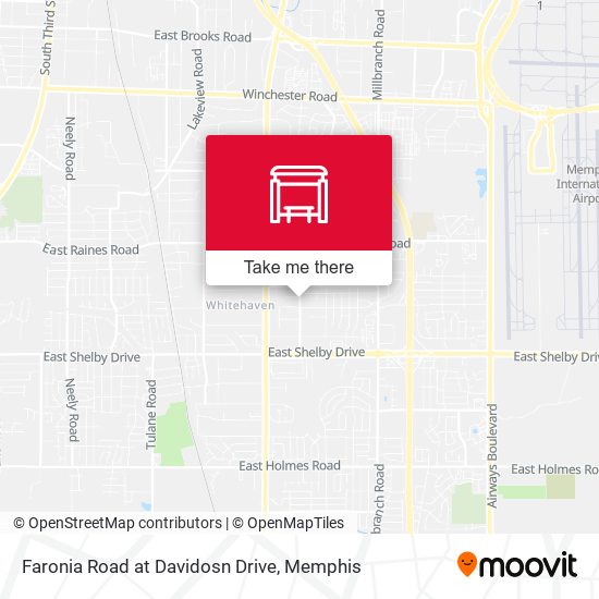 Faronia Road at Davidosn Drive map