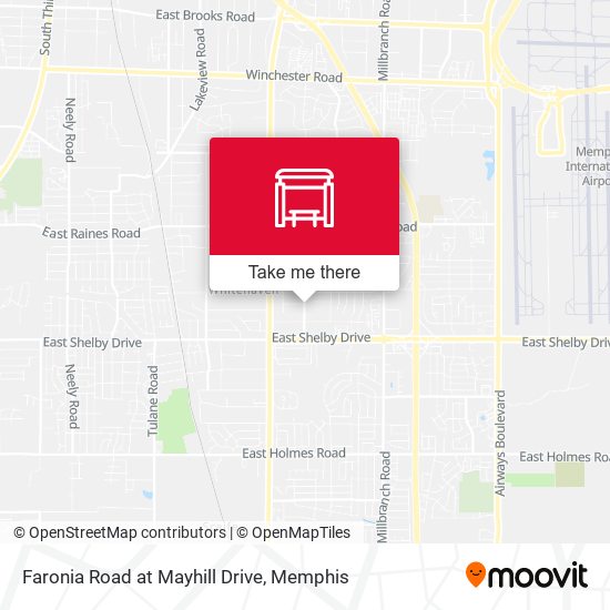 Mapa de Faronia Road at Mayhill Drive