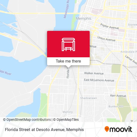 Mapa de Florida Street at Desoto Avenue