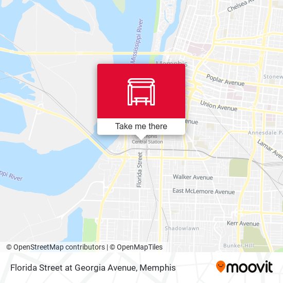 Florida Street at Georgia Avenue map